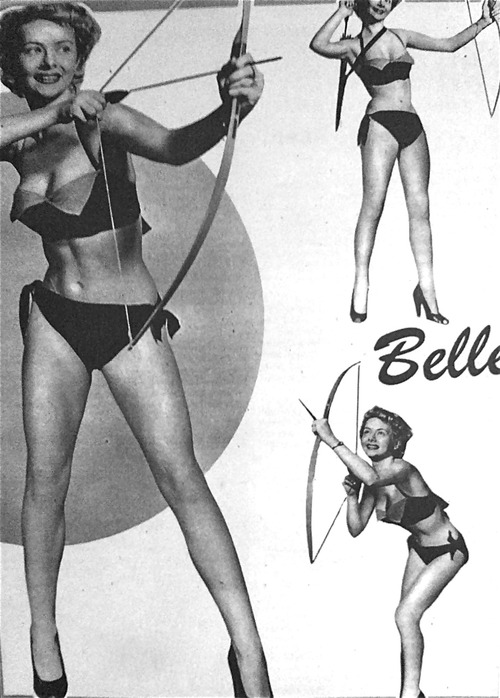Belle with a Bow, Eyeful Magazine, 1950s