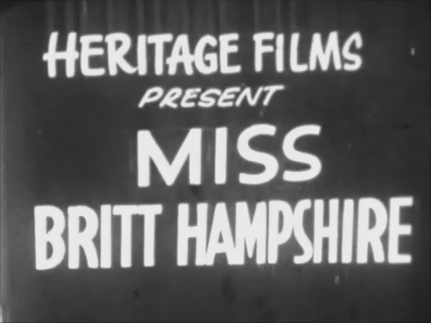 Miss Britt Hampshire