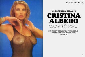 Cristina Albero for Playboy Argentina
